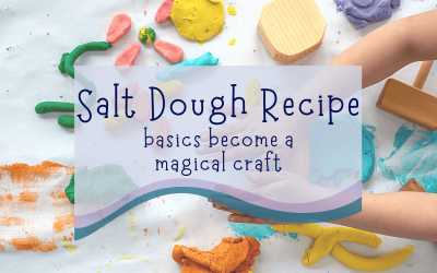 Salt Dough Recipe | Basic Kitchen Supplies Become a Magical Craft