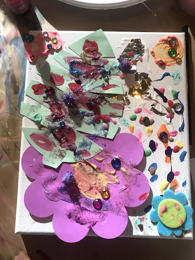 Dirty Pour, Dirty Pour art, Dirty Pour acrylic art,  acrylic art technique, flip cup art