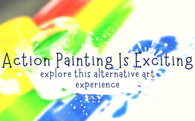 Action Painting is an Exciting Alternative Art Experience