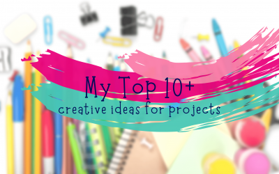 My Top 10+ Creative Ideas for Projects