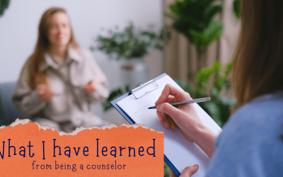 What I have learned from being a Counselor