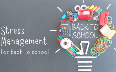 back to school stress management