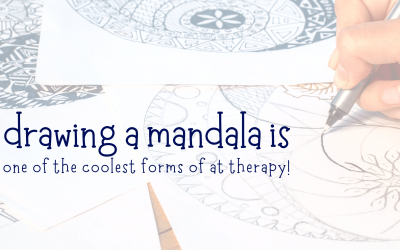 Drawing a Mandala is Art Therapy
