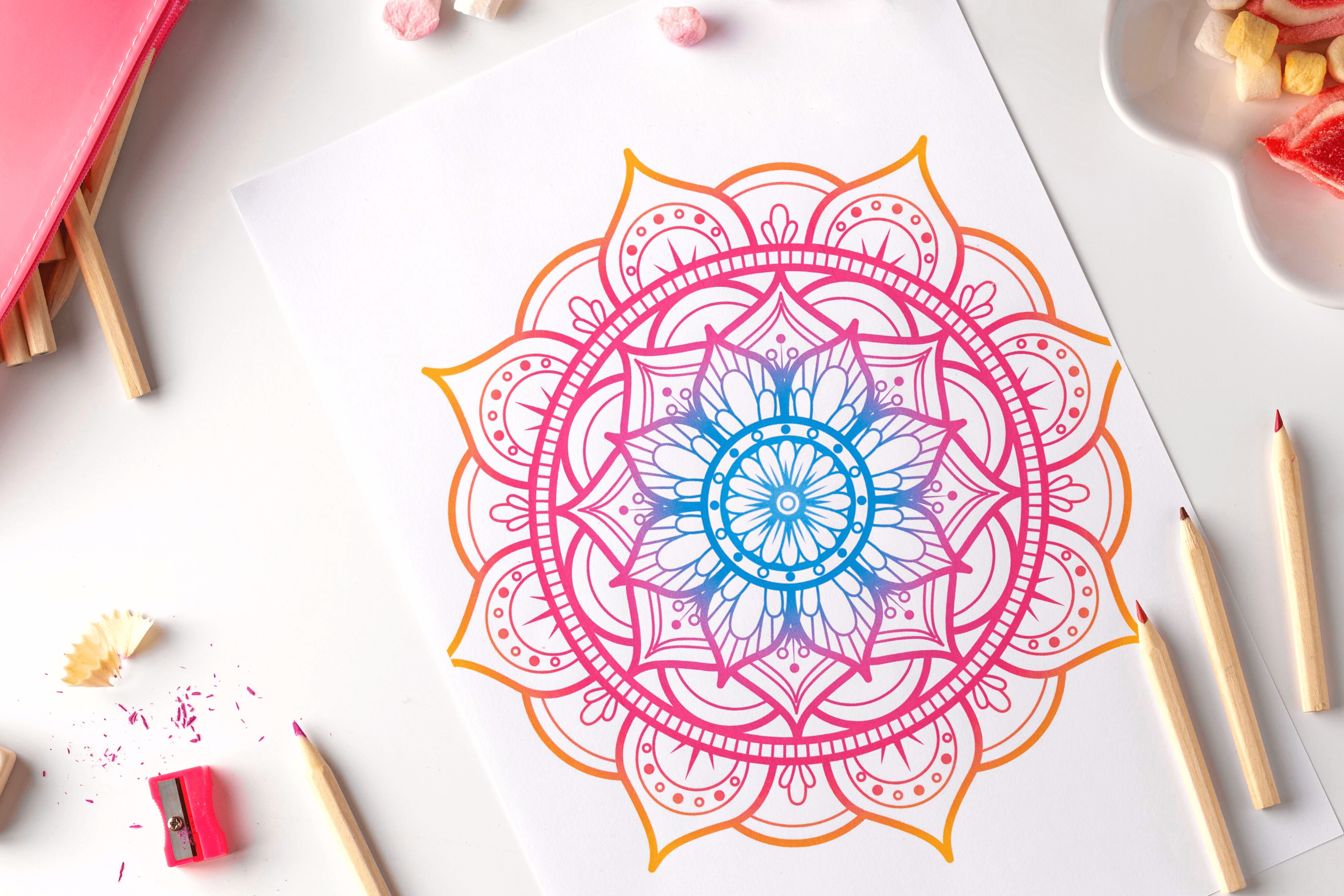how to draw christmas | Mandala dessin, Mandala coloré, Coloriage